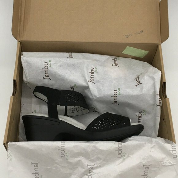 Women’s JBU By Jambu Black Toledo Memory Foam Sz 6 - Picture 8 of 9